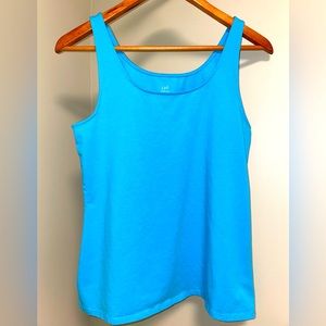 J Jill Perfect Tank Sky Blue Size L
